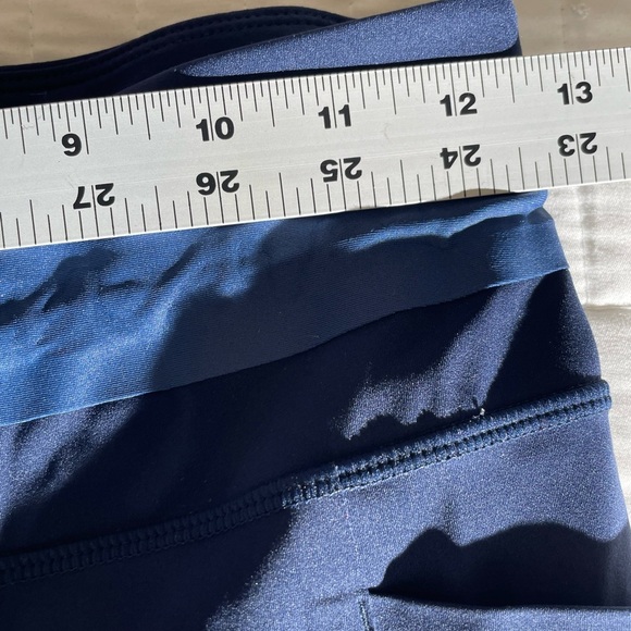 Sweaty Betty Power 7/8 Leggings High Rise Side Pocket Blue Womens Size S Active - Picture 11 of 13